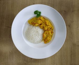 Okara Rezept Curry vegan